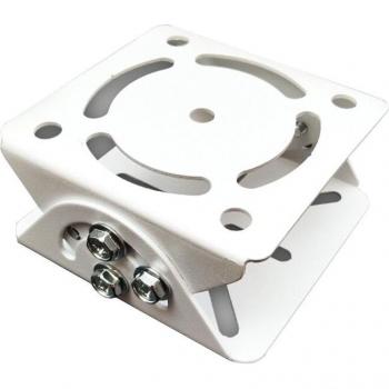 Soporte de cabeza de pico de pato de Metal de 2mm para cámara CCTV con tornillos, soporte bidimensional