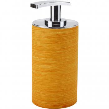 Gedy SL806700300 Dosificador de jabón líquido de sobremesa, Naranja