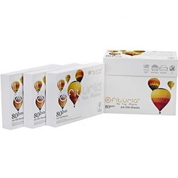 OFITURIA Papel Multiusos para Impresora A4 80 gsm -
