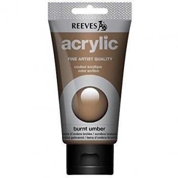 Reeves Acrylic 75ml Burnt Umb