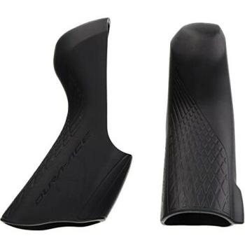 SHIMANO 0BF98010 - Gomas de maneta, ÚNICA, Plata, Unisex