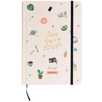 Mr. Wonderful Agenda Bullet Atemporal-Ideas, Trazos y planazos, Multicolor, 0