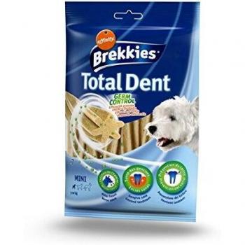 BREKKIES snack para perros total dent mini bolsa 110 gr