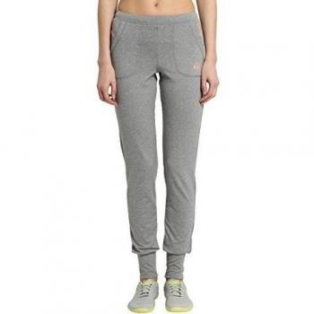 Ultrasport Fitness/Sport Relax da Donna Lunghi Pantalones Largos, Mujer, Gris/Coral, XS