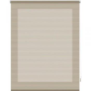 Estor Enrollable Traslúcido Fácil Instalación Varios Tamaños y Colores - Estor Rayado para Ventanas