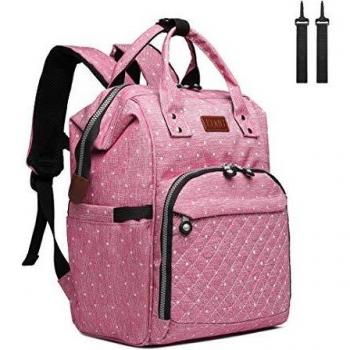 Kono Mochilas de Pañales y Biberones, Mochila de Cambio Bebé con Bolsillo Térmico para Biberones
