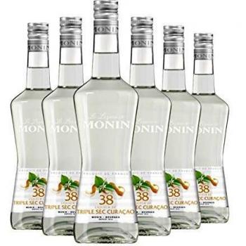 Licor Monin Triple Sec Curacao 0,7L 38% Vol