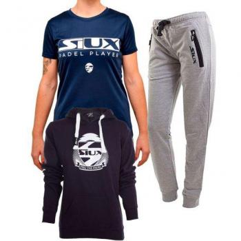 Pantalón Largo Siux Diablo Mujer - Pantalón deportivo, color gris, diseño moderno, cómodo y ligero, ideal para actividades deportivas