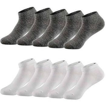 TUUHAW Calcetines de Deporte Low Cut Pro Para Hombre Mujer y niño 10 Pares Calcetines Cortos Tobilleros Deportivos Zapatilla Transpirable