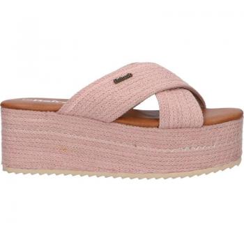 Sandalias Mujer Marca Refresh Modelo 102999 TEXTIL NUDE