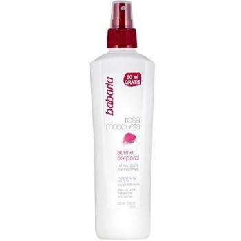 Babaria Rosa Mosqueta Body Oil Spray 300ml - Anti-Stretch Mark Formula