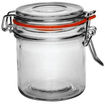 Botes de Conserva de Vidrio 300 ml con Tapa Clip (Lote de 6) - Herméticos y A Prueba de Fugas, Aptos para Lavavajillas