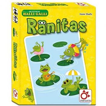 Juego de Mesa Ranitas - Juego de Cartas para Niños (+5 años) - Multicolor - Mercurio