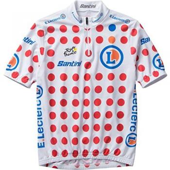 Tour de France 2024 Baby Polka Dot Short Sleeve Jersey by Santini