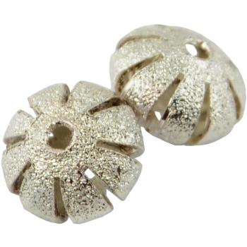 Paquete de 10 x 6 mm Ronda 10 Stardust cuentas