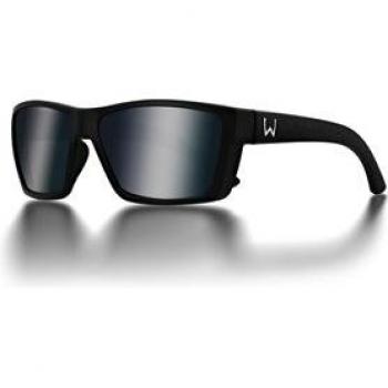 Gafas de Sol Polarizadas Westin W6 Street 100 Montura Negra Mate Lentes Espejo Plateados y Azules