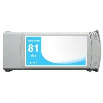 Compatible HP 81 Cyan Light Cartucho de Tinta - Reemplaza C4934A