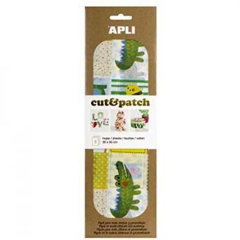 APLI - Papel Cut&Patch Bebé 3 hojas