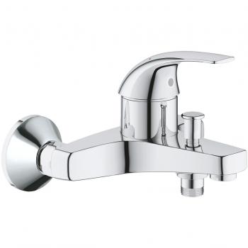 Grifo Monomando Grohe Start Curve para Baño y Ducha - Acabado Cromado, Ahorro de Agua