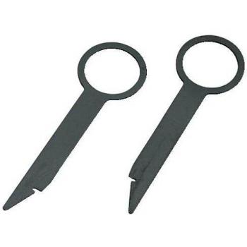 Hama - Radio Unlocking Key Kit Audi/VW/DaimlerChrysler, Metal, Plata