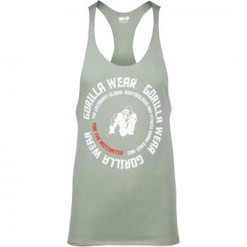 Gorilla Wear Melrose Stringer Tank Top - Green XL