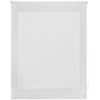 Estor Enrollable Translúcido Vichy Cuadros Grises 110x180 cm - Elegante y Práctico para Ventanas