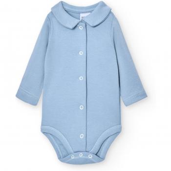 Pack de 2 bodys de bebé Babidu abiertos en la delantera con cuello pico