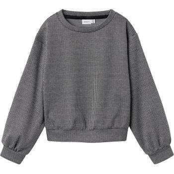 Name it Nkfsacheckla Long-Sleeved Girl's Sweatshirt