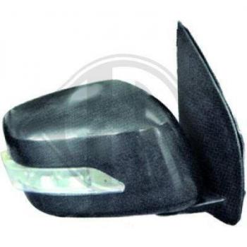 Espejo retrovisor DIEDERICHS 6084224 - espejo lateral, diseño OEM, ajuste eléctrico, con calefacción, cristal convexo, incluye soporte de montaje