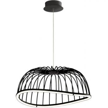 Lámpara colgante LED Celeste de 1 bombilla 35cm