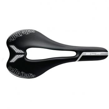 Selle Italia SLR Flow Sillín, Hombre, Negro, S3