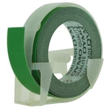 Cinta rotuladora DYMO tradicional de 3m, color verde