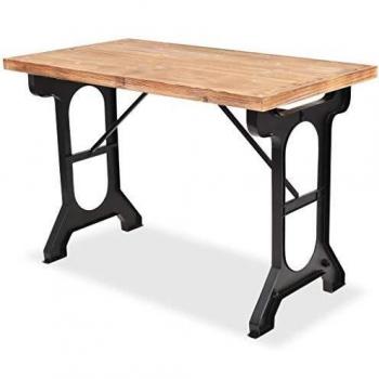 Solid Wood Top Dining Table