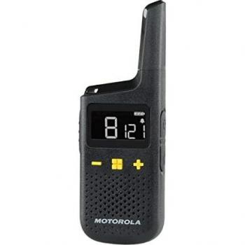 Motorola XT185 Two-Way Radio 16 Canales 446 MHz Negro - Walkie-Talkie