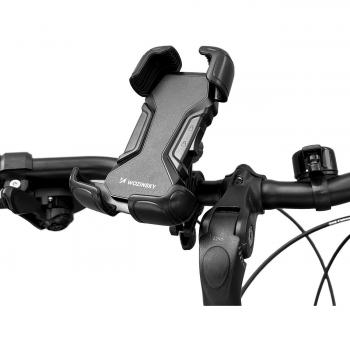 Soporte Fuerte para Teléfono de Manillar de Bicicleta/Motocicleta/Scooter - Negro (Compatible con Smartphones de 4.7 a 7.1)