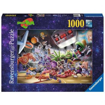 Puzzle Ravensburger Space Jam Final Dunk 1000 Piezas - Rompecabezas para Adultos y Niños