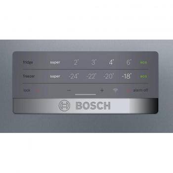 Frigorífico Combi Bosch KGN397LEQ | 203 x 60 cm | NoFrost | Clase E | Acero Mate | Independiente