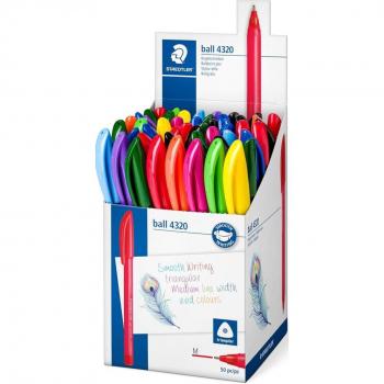 Bolígrafo triangular Staedtler Ball 4320 surtidos