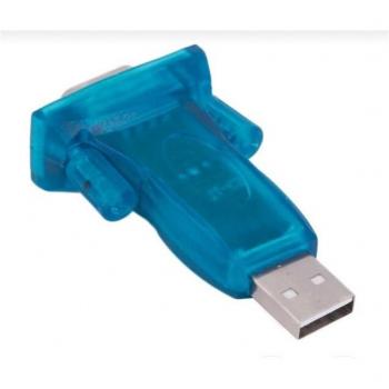 Winwill® USB 2.0 a RS232 Puerto Serial DB9 Adaptador de convertidor Macho de 9 Pines