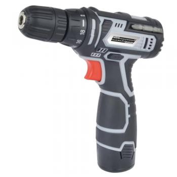 Taladro Inalámbrico Brüder Mannesmann 12 V 1,3 Ah con Batería y Cargador