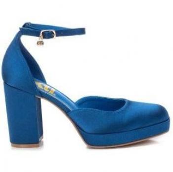 Sandalias de Tacón Xti 141105 Azul con Hebilla - Modelo Elegante y Cómodo