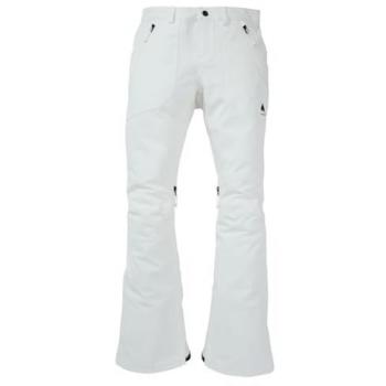 Pantalón largo de esquí y nieve Burton Vida 2L Stretch blanco mujer - Talla XS