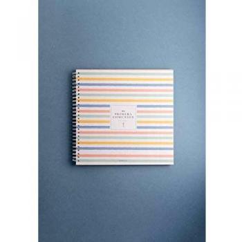 âMi primera comuniÃ³nâ LeBlue. Libro de firmas comuniÃ³n para niÃ±o y niÃ±a. Ãlbum de recuerdos. 23x23cm, 40 pÃ¡ginas, 5 secciones. Papel Reciclado.