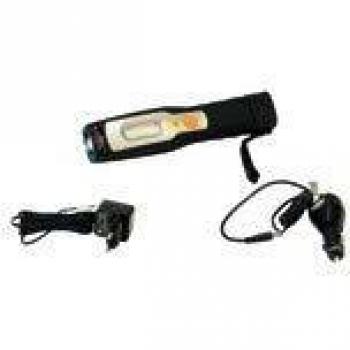 Lámpara portátil LED recargable 8 y 5 con cargador, IP54, 1000 y 200 lm