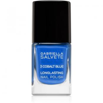 Gabriella Salvete Longlasting Enamel Longlasting Nail Polish with High Gloss Effect Shade 03 Cobalt Blue 11 ml