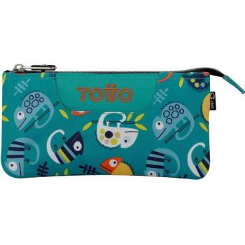Estuche Escolar Tres Compartimentos Egreth - Tablero