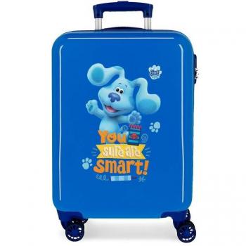 Maleta de Cabina Infantil Disney Blue's Clues & You Sure Are Smart Rígida Azul 34L ABS