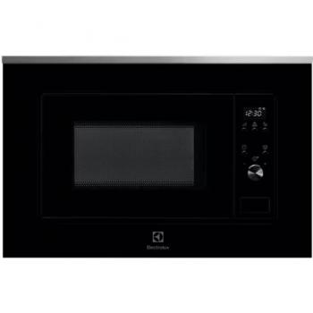 Microondas Integrable Electrolux LMS2173EMX, 700 W, 17 Litros, 38.8 cm, Negro e INOX