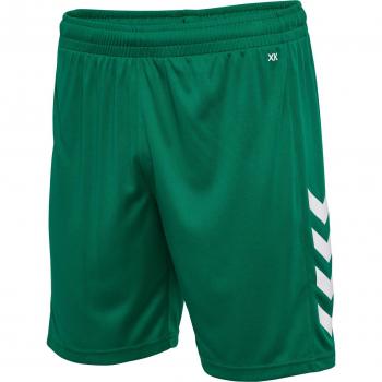 Hummel Pantalones Cortos Core Xk Poly, Verde, XX-Large Unisex Adulto