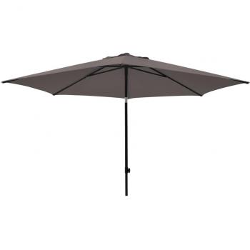 Sombrilla de jardín Elba 300 cm gris taupé Madison